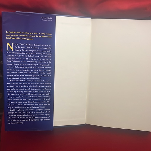 FIRST EDITION Danielle Steel All that glitters - Picture 2 of 6